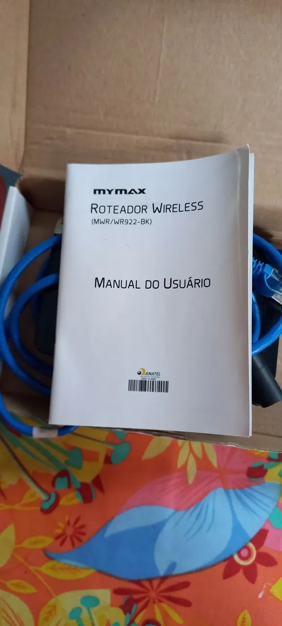 Roteador Mymax Wireless Mwr/wr922-bk Preto - Foto 3