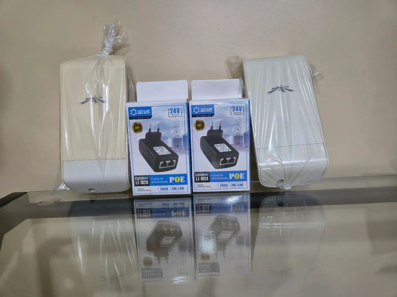 2 NanoStation Loco M5 com Fonte Nanoloco M5