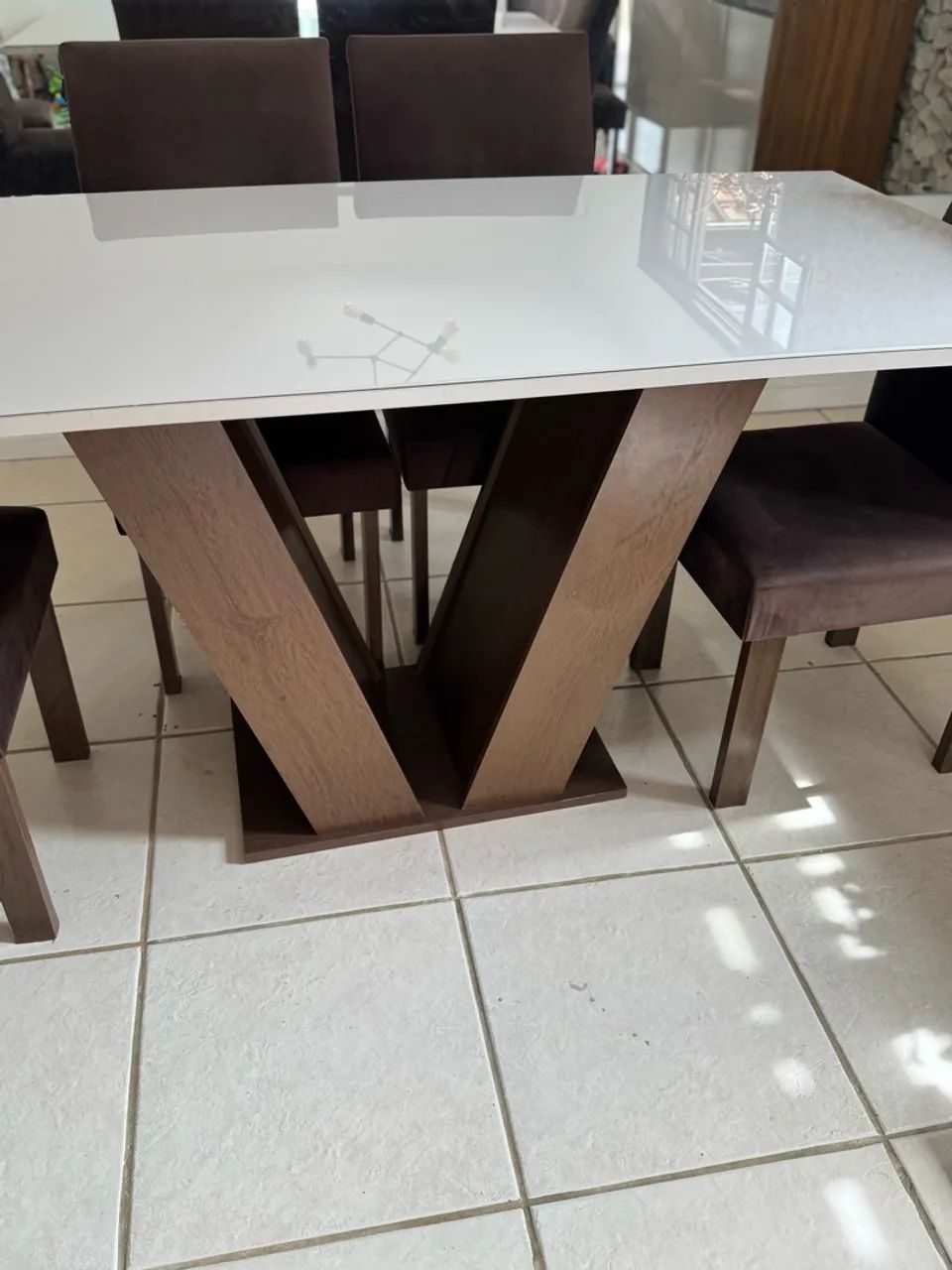 Mesa de Jantar + 6 cadeiras  - Foto 2