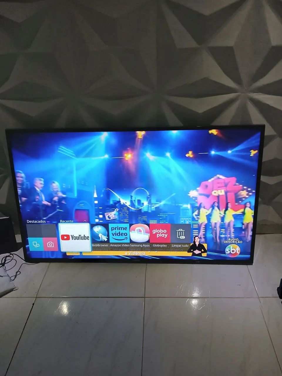 Tv smart  55 polegadas sansung  - Foto 2