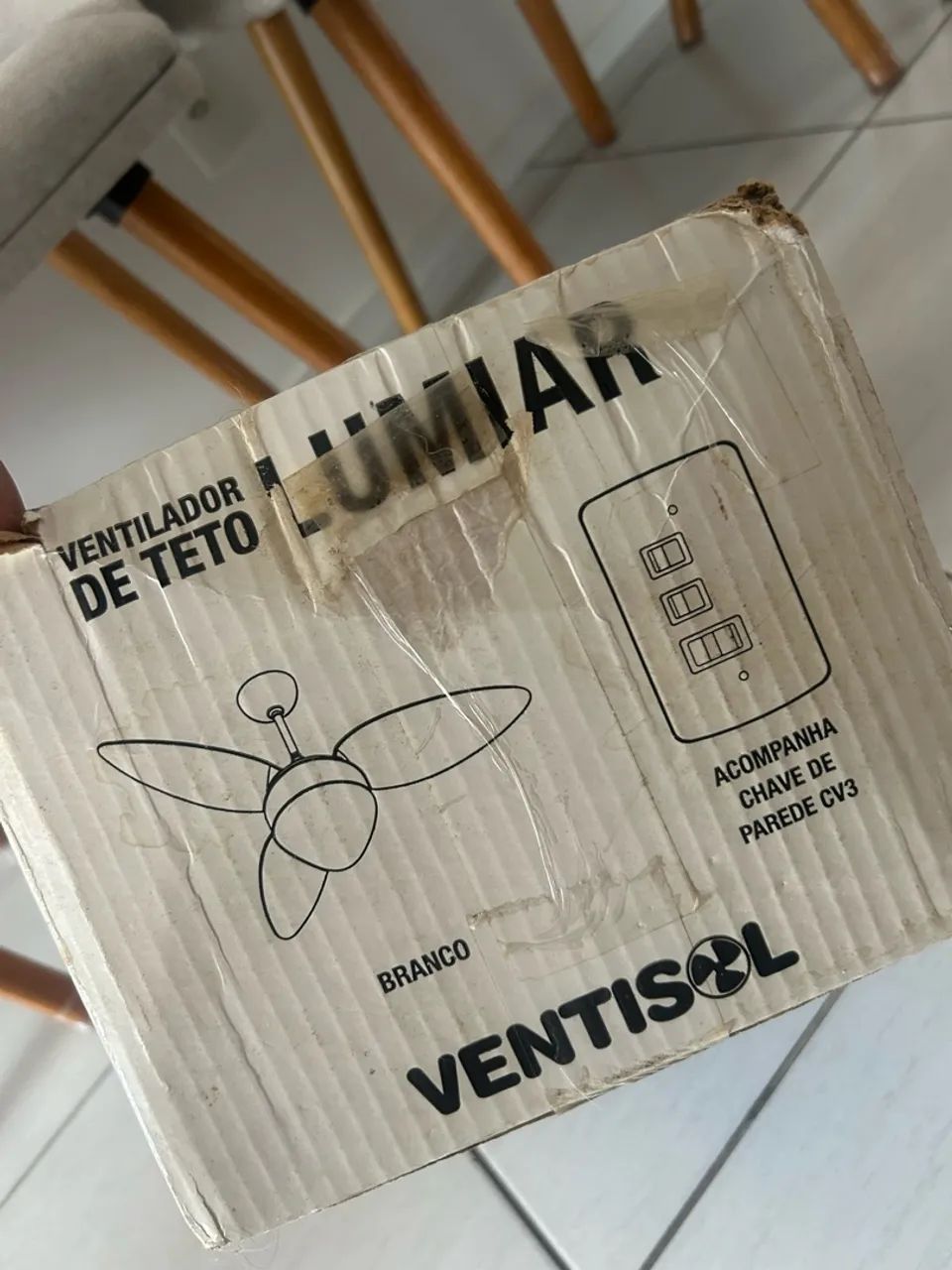 Ventilador de teto - Foto 3