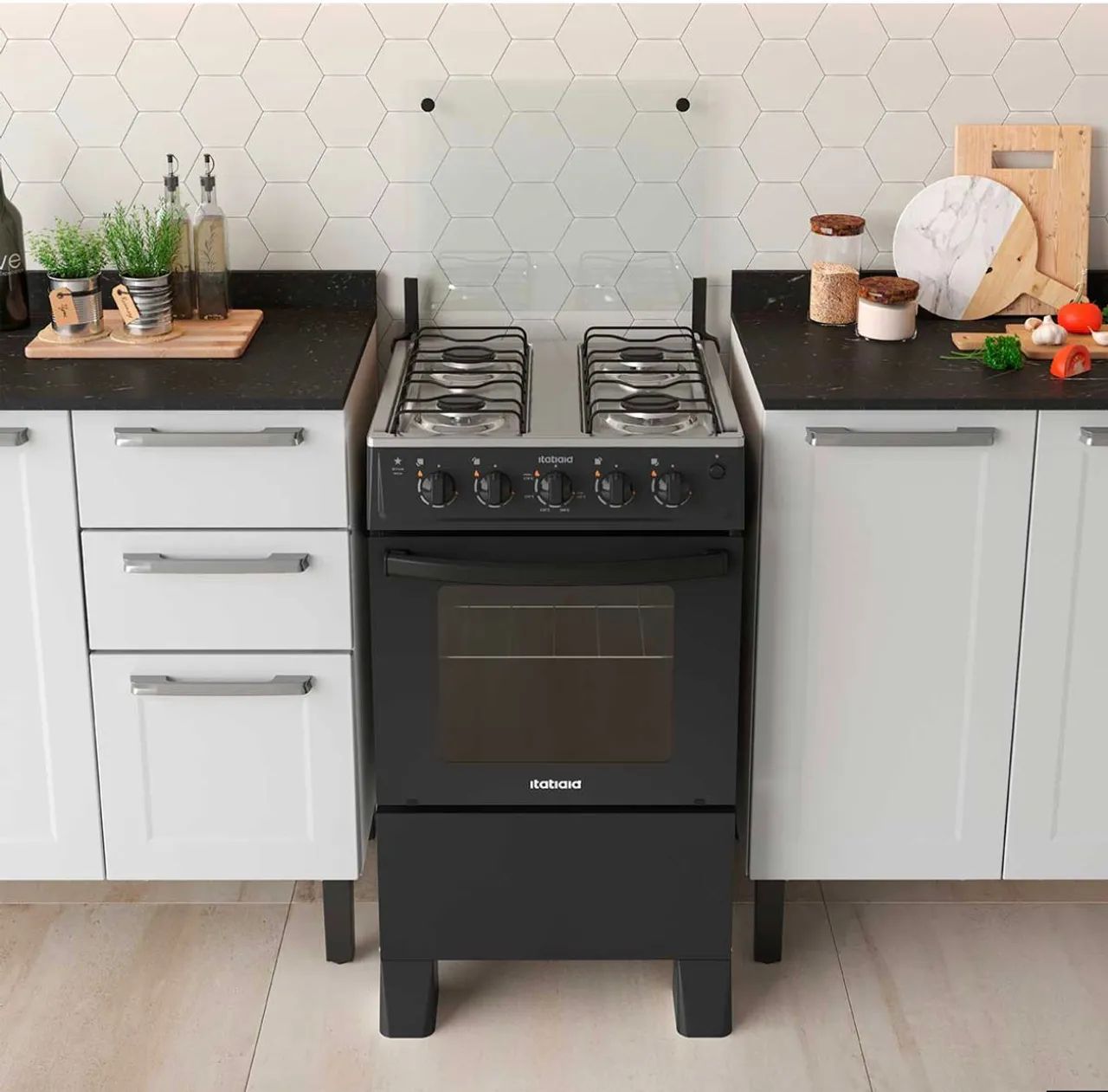 Promoção Fogão 4 Bocas Itatiaia automático