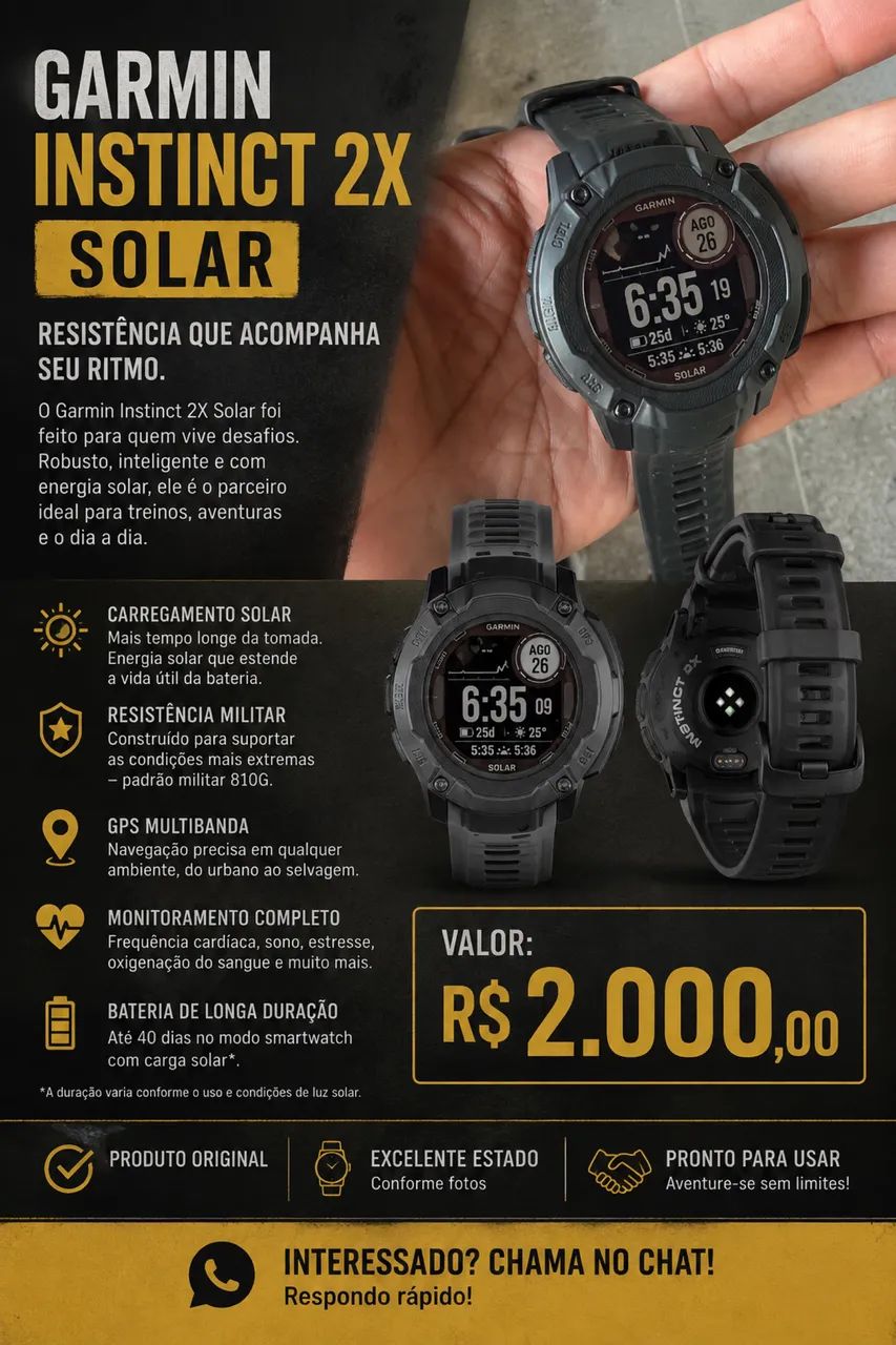 Garmin Instinct 2x Solar