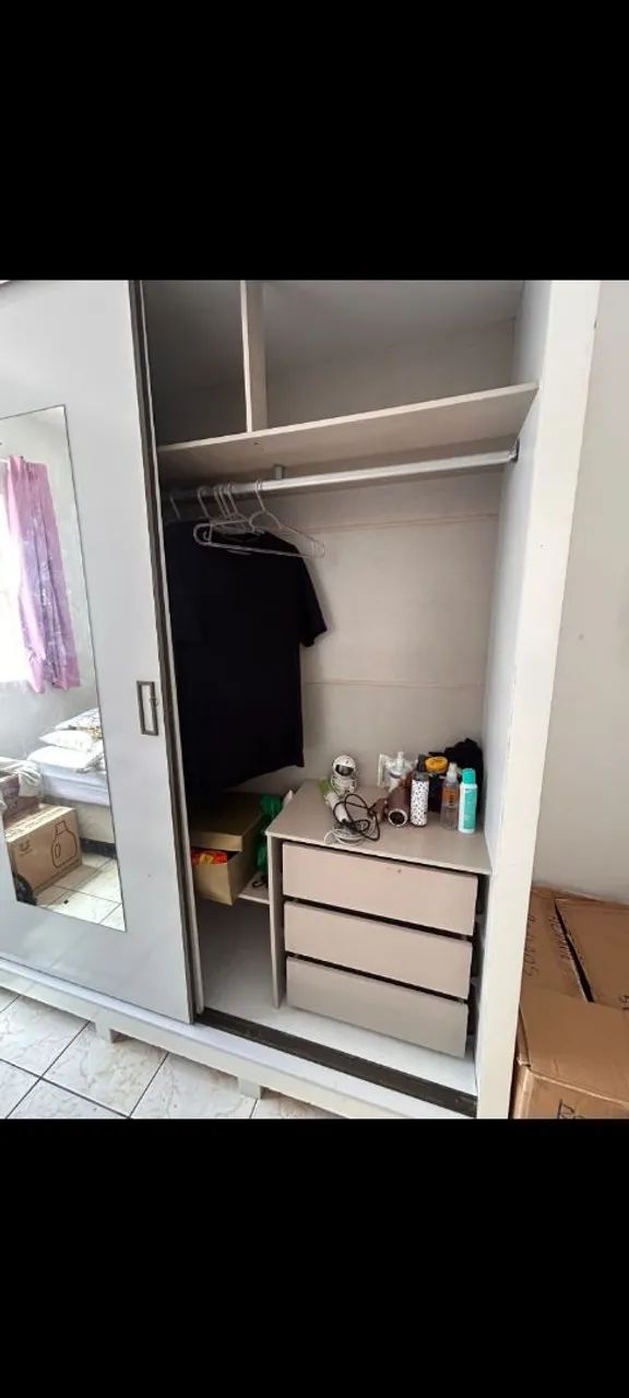 Guarda roupa, geladeira e sofá  - Foto 4
