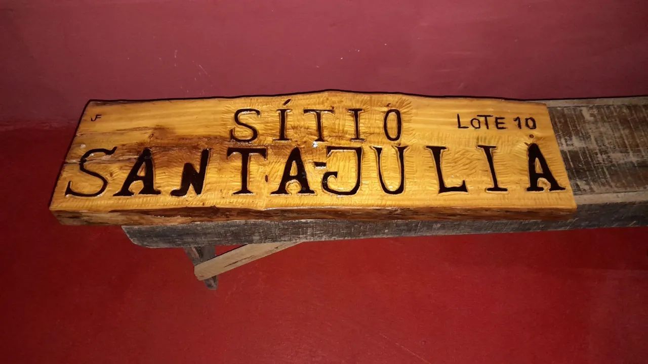 Placa em madeira personalizada sob encomenda... - Foto 4