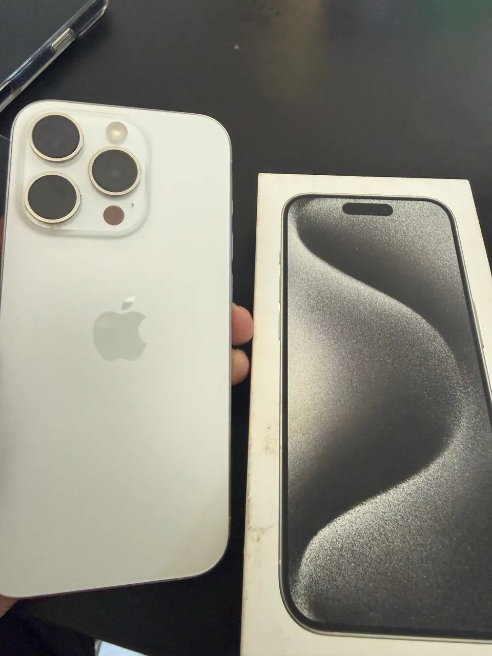 iPhone 15 pro 128gb branco 