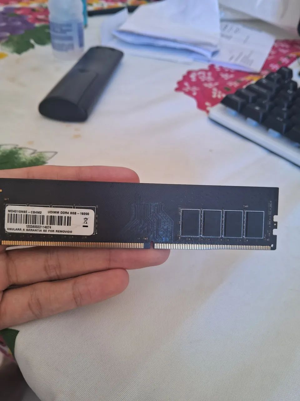 Memória ram DDR4 8GB 2666 MHZ