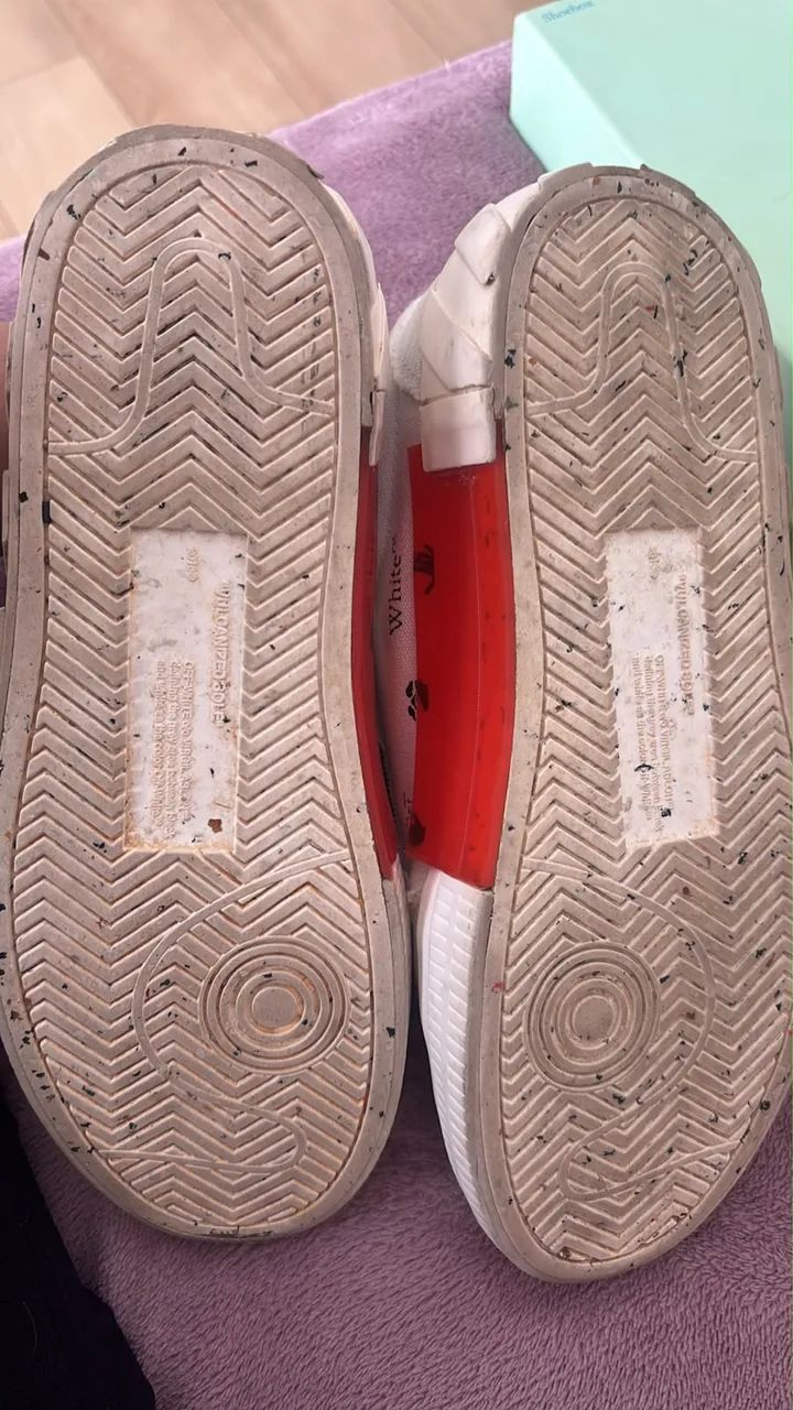 Tênis Off-White Vulcanized - Foto 5