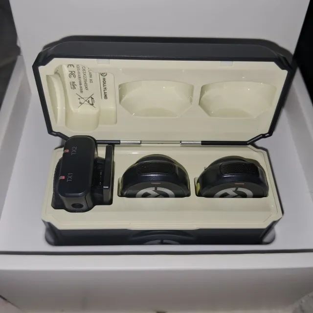 Hollyland Lark M2 Lark M2 Combo Preto Microfone de lapela - Foto 4