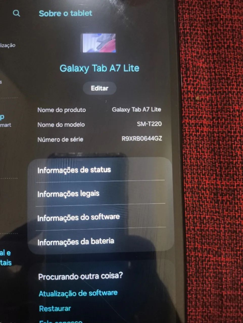 Tablet Samsung Tab A7 Lite - Foto 2