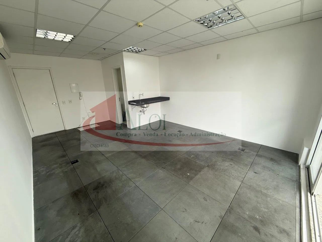 Sala / conjunto comercial com ar condicionado próximo ao fórum da Barra Funda - Foto 3