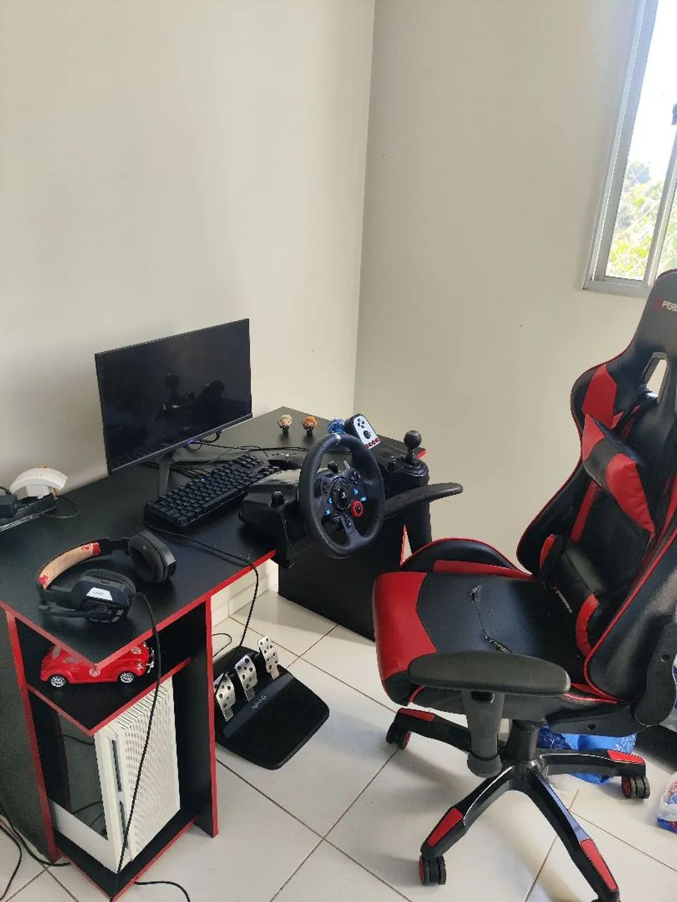 Pc gamer setup completo com volante g29 - Foto 2