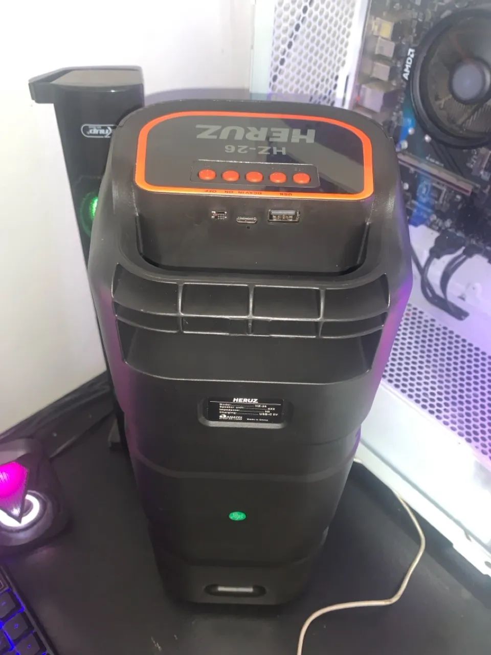 Caixa de Som Bluetooth Nova - Foto 2
