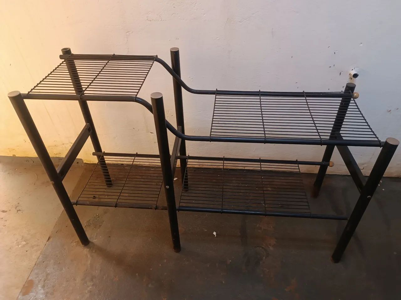Rack ferro prateleira