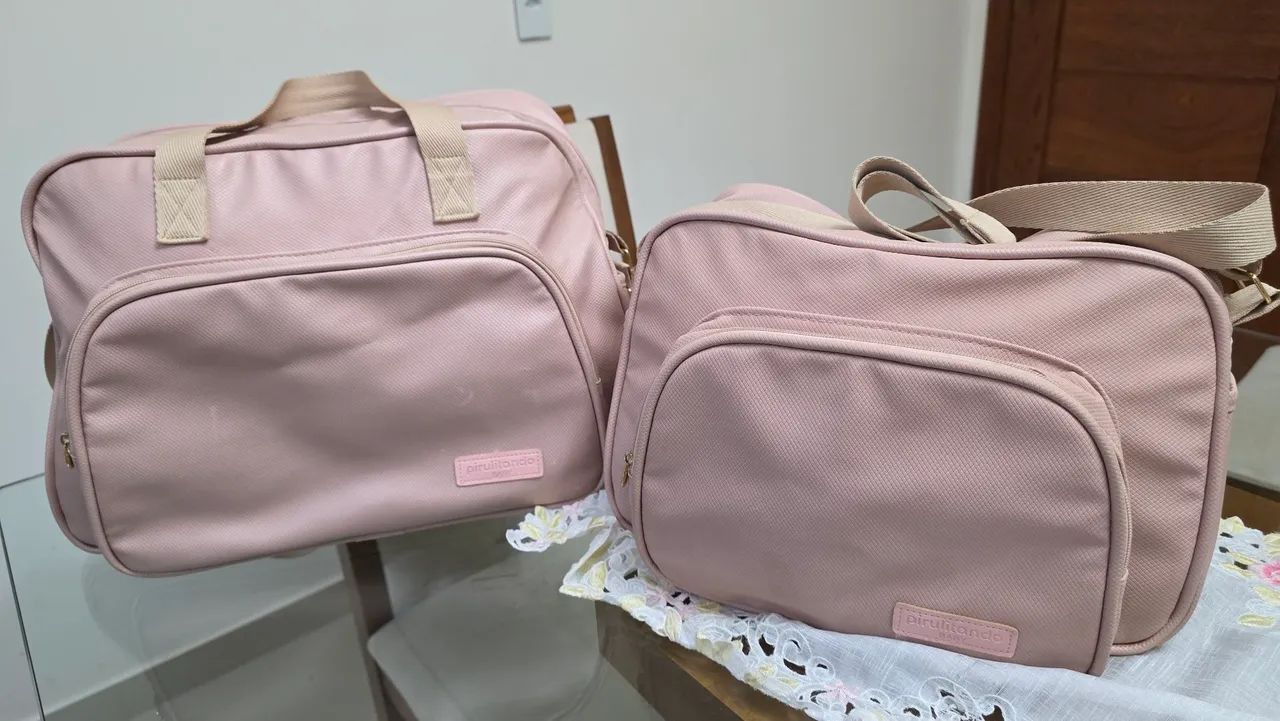 KIT Bolsa Mala PIRULITANDO G e M Menina Rosê - Foto 2