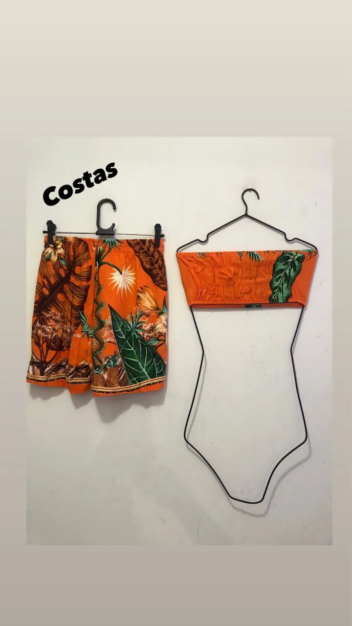 Short e top tamanho P - Foto 3