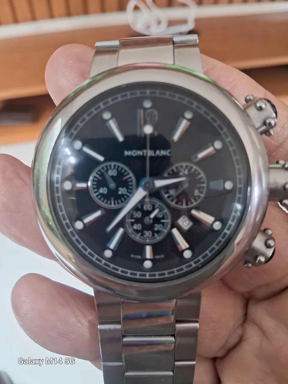 Relogio montblanc cronografo - Foto 4