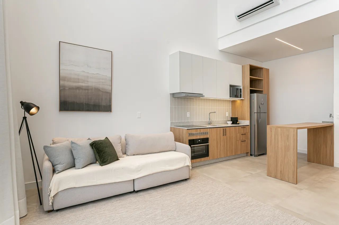 Loft mobiliado no bairro Saco Grande