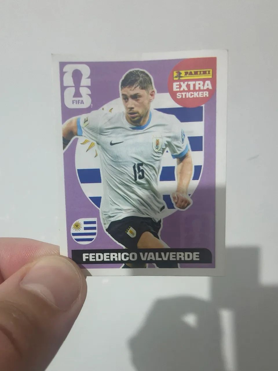 Federico Valverde - Extra Sticker Bordô - Foto 3