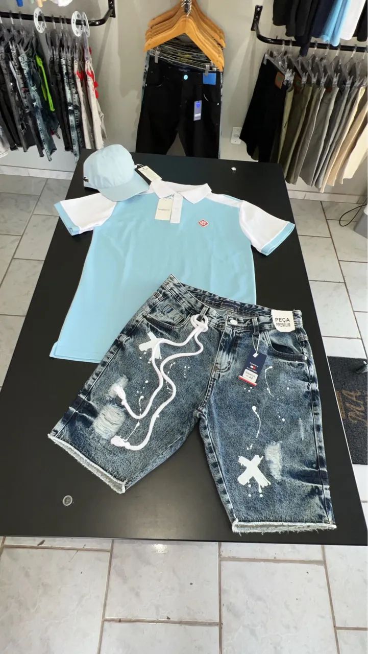 Kit e roupas masculinas  - Foto 2