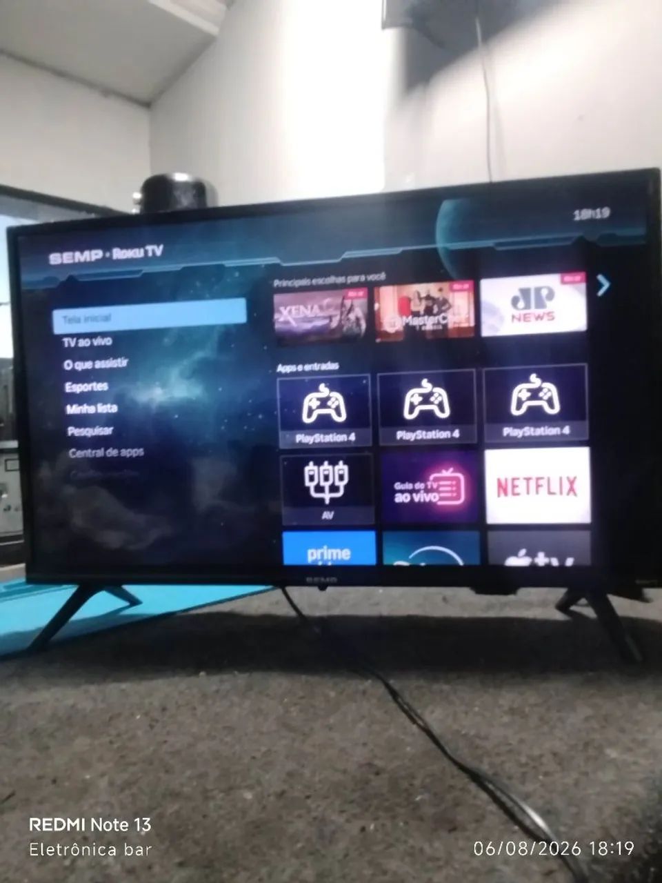 Tv Roku sem tcl 32 polegadas  - Foto 2