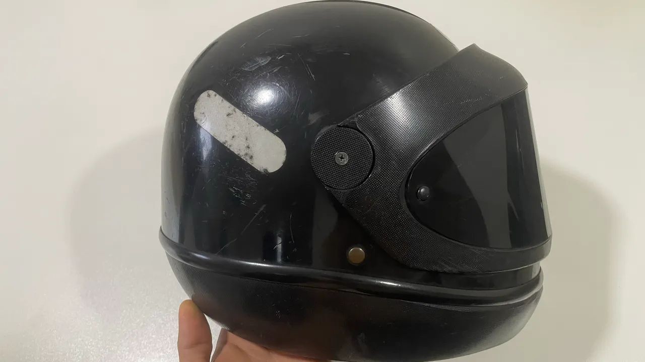 Capacete preto - Foto 5