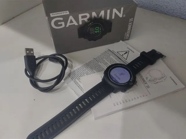 Relogio com GPS e frequencimetro Garmin Forerunner 55 - Foto 4