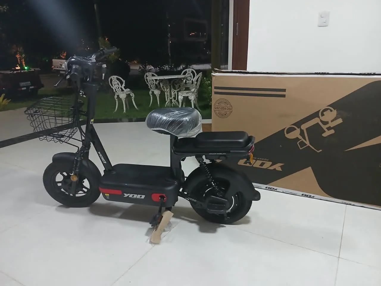  Moto eletrica scooter nova zero km  na caixa - Foto 4