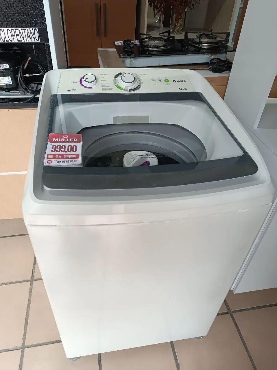 Máquina de lavar Consul 12kg  - Foto 2