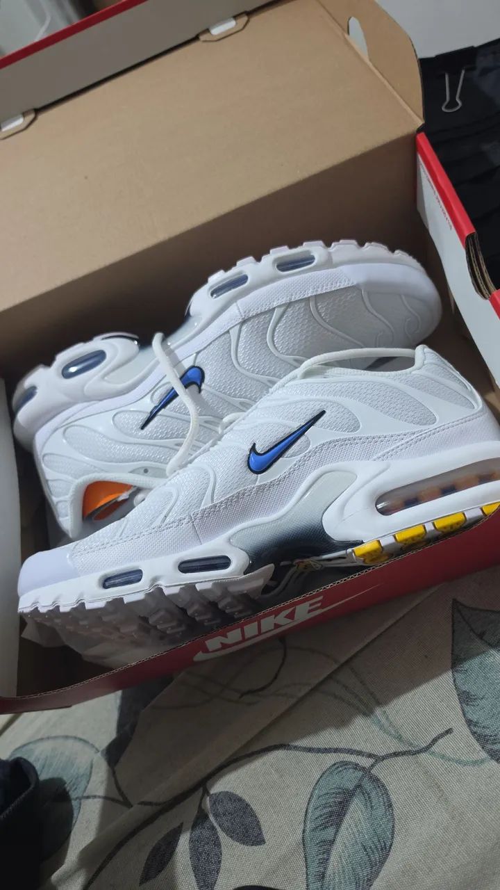 Nike Air Max Plus branco "White / Blue Crystal