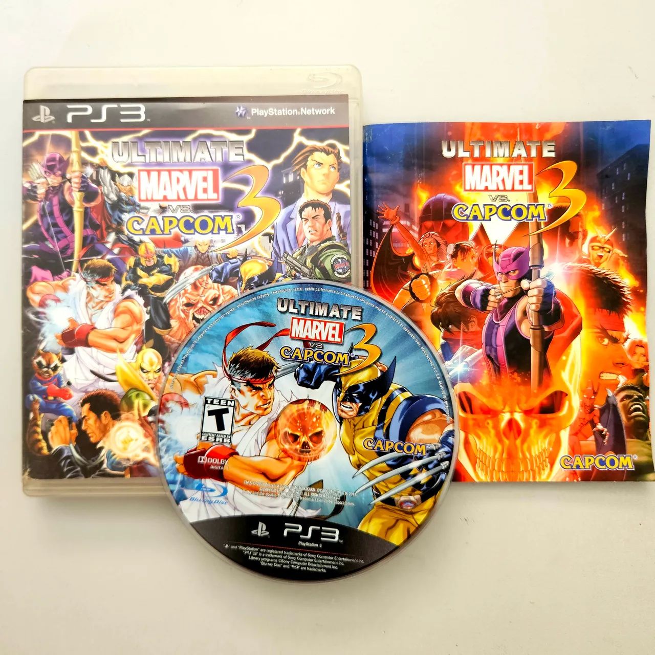 Ultimate marvel vs capcom 3 original ps3