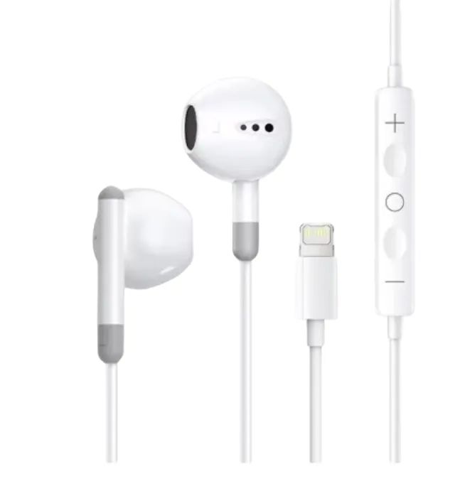 Fone de Ouvido com Fio Lightning