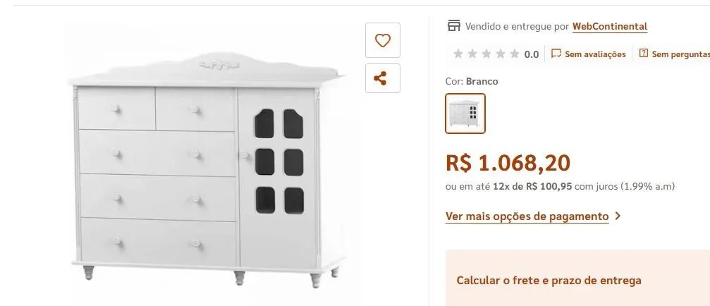 Cômoda 100% MDF de qualidade conservada  - Foto 2