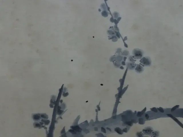 quadro antigo chines oriental  - Foto 5