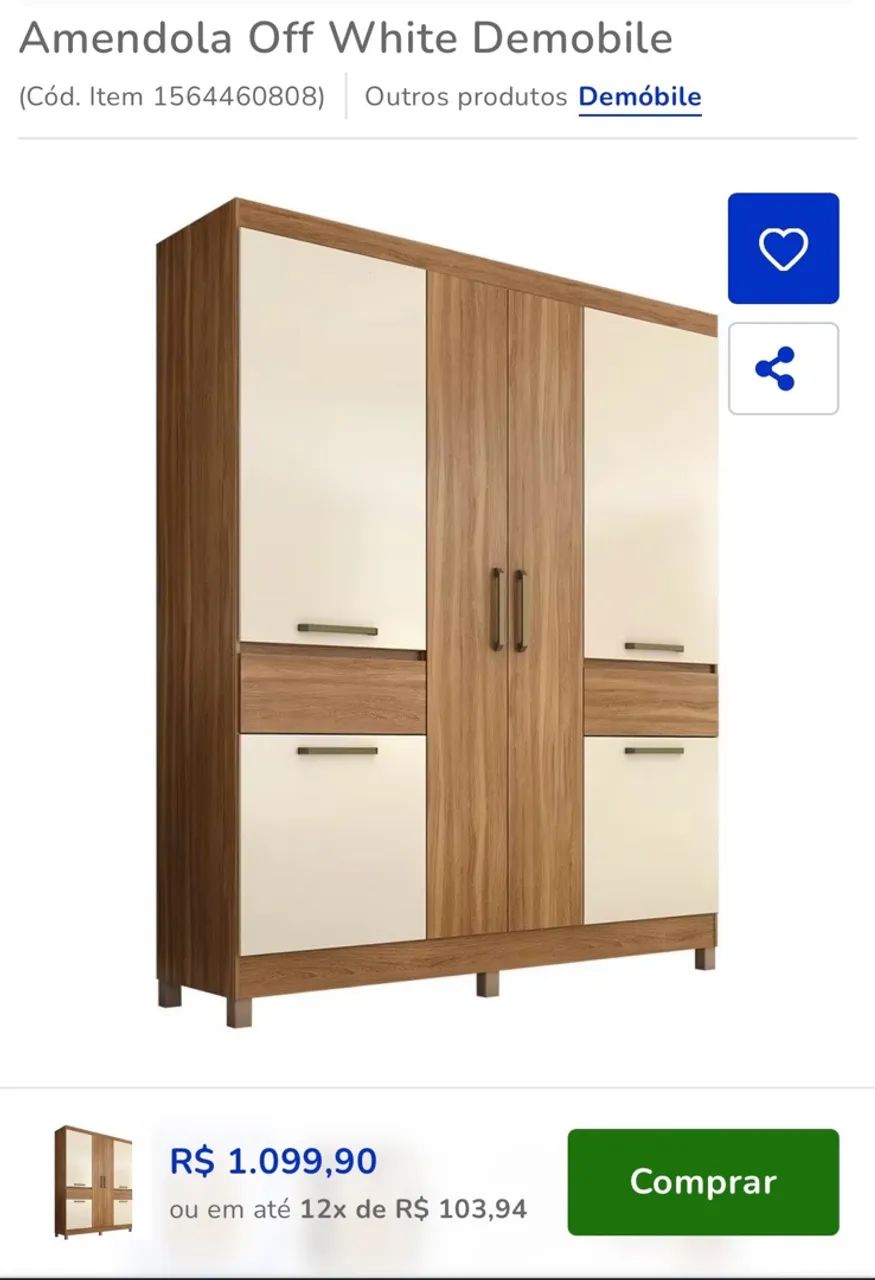 vendo guarda roupa  - Foto 2