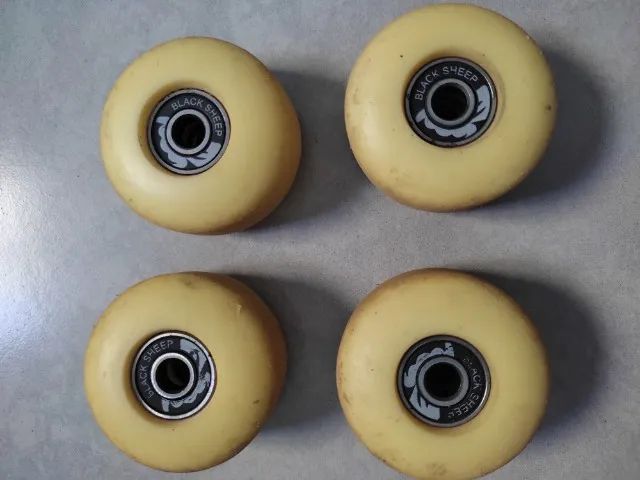Rodinhas skate Black Sheep Smoke 53mm - Dureza 100A - Foto 3
