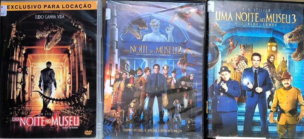 Uma Noite no Museu 1, 2 e 3