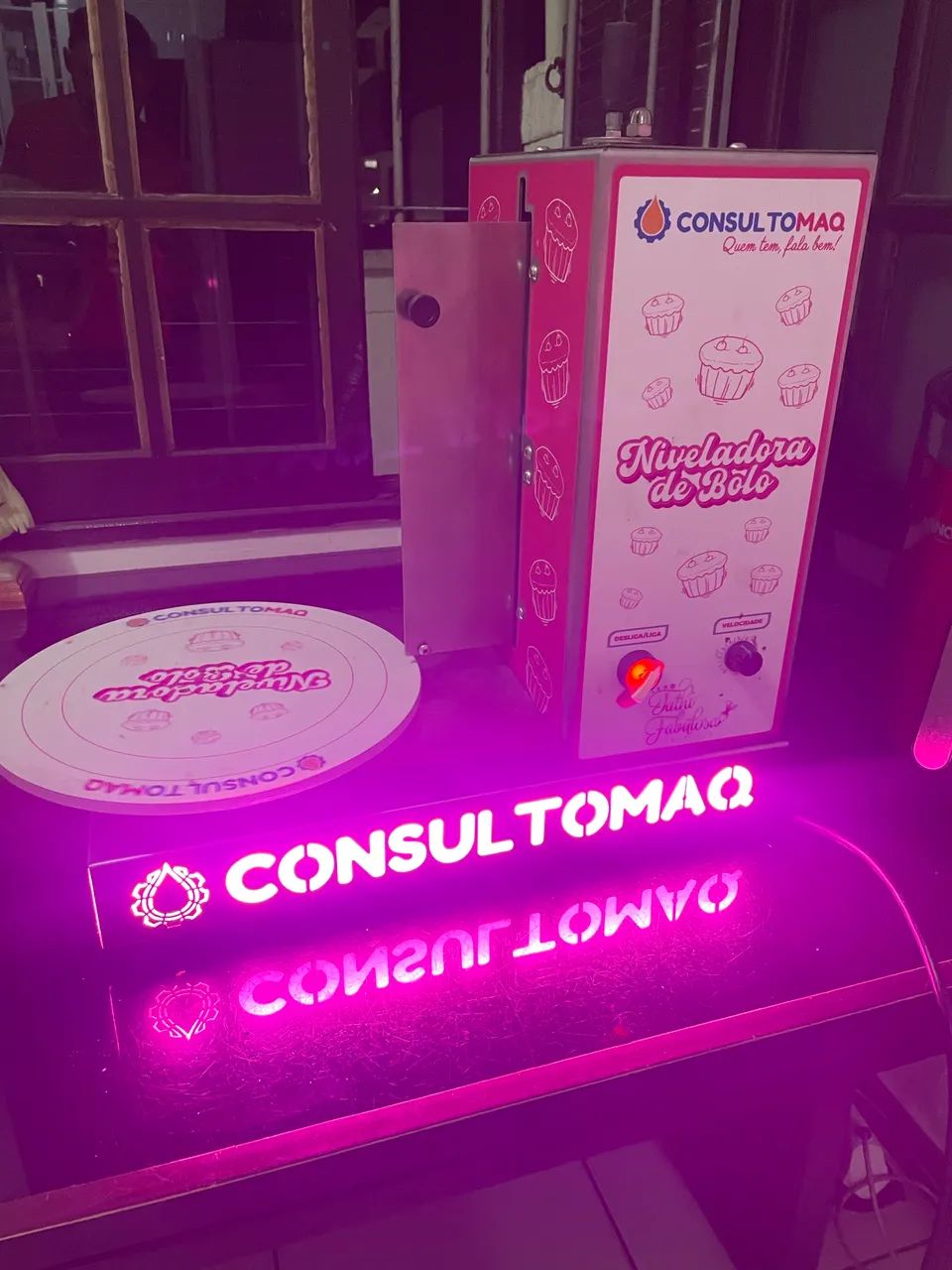Máquina de bolo 