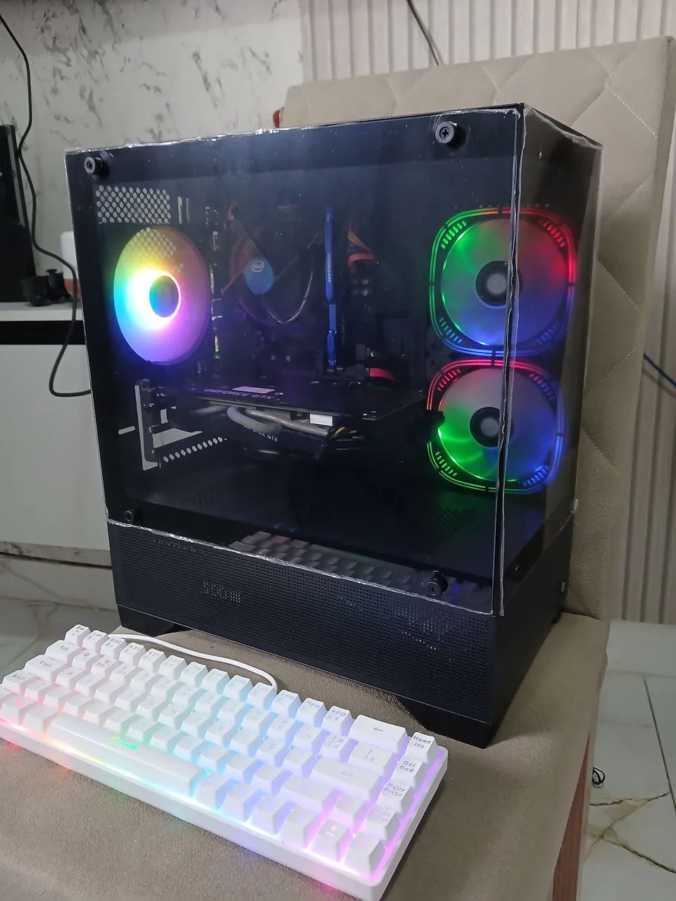 PC GAMER CORE I7 4770 16GB - Computadores e Desktops - Crespo