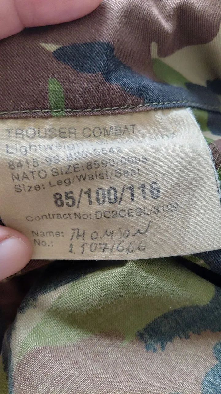 Uniforme Britânico SAS DPM Selva - Semi Novo - Foto 4