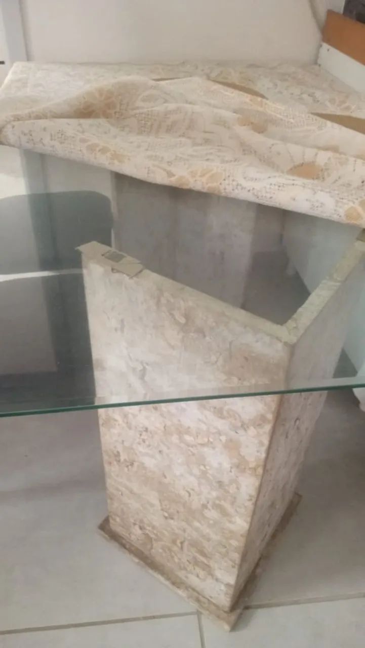 Mesa de vidro 