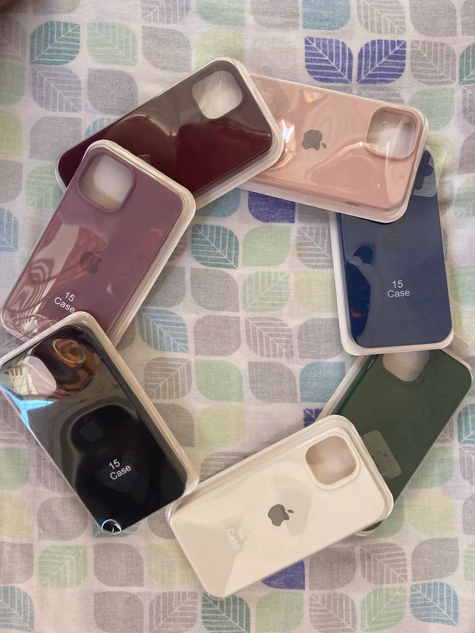 Capa IPhone Silicone Premium 15 e 15 Pró