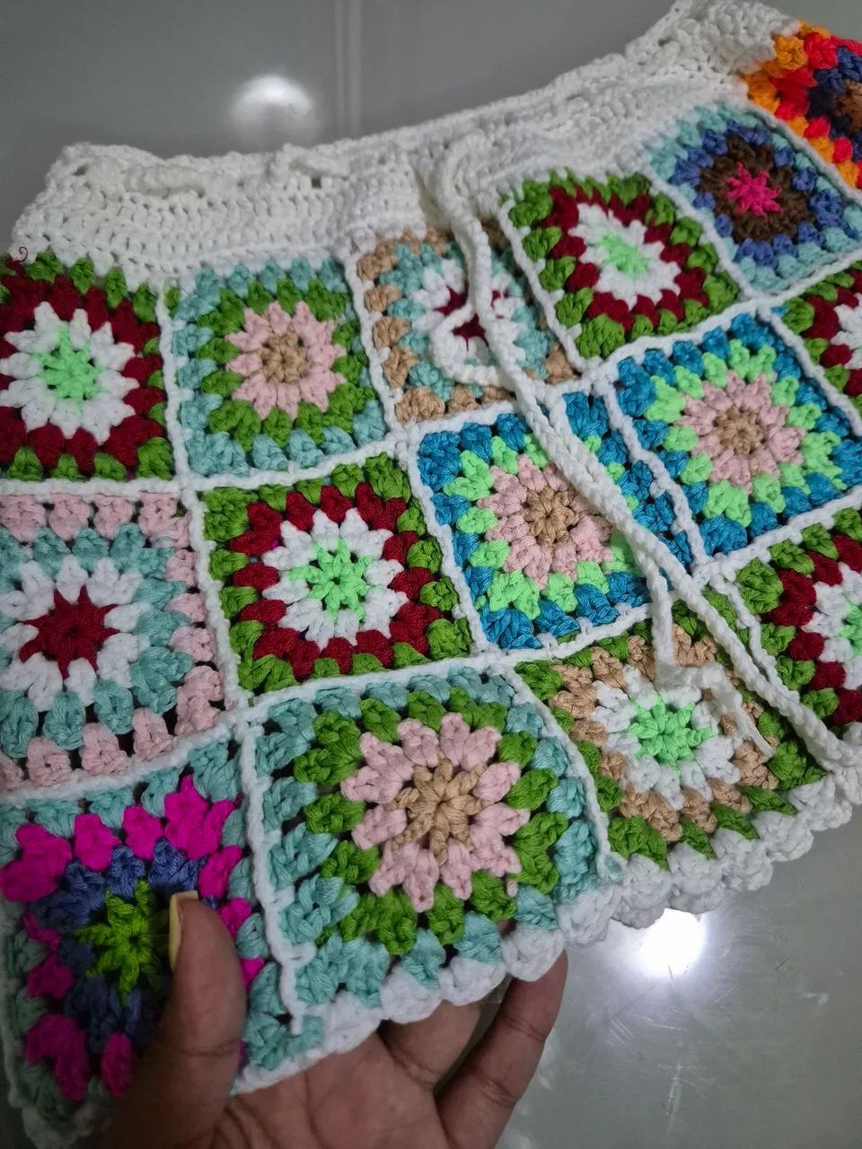 Saia de crochê  - Foto 3
