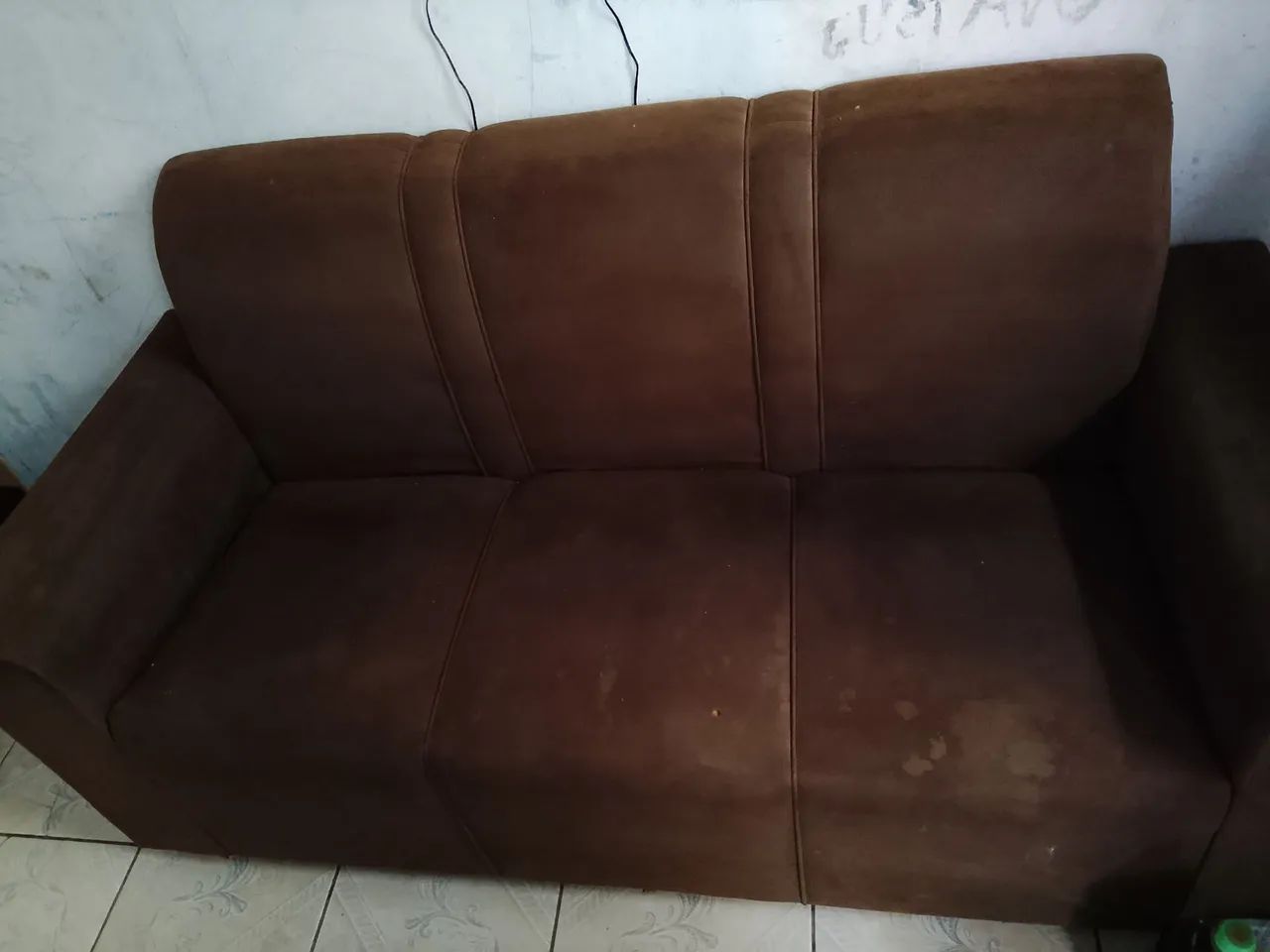Sofá 2 e 3 lugar conservado  - Foto 3