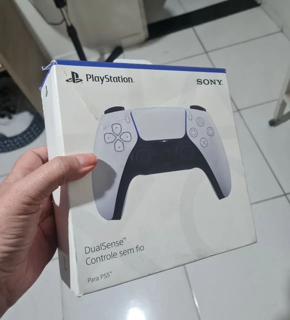 Controle Ps5 Branco - Foto 5