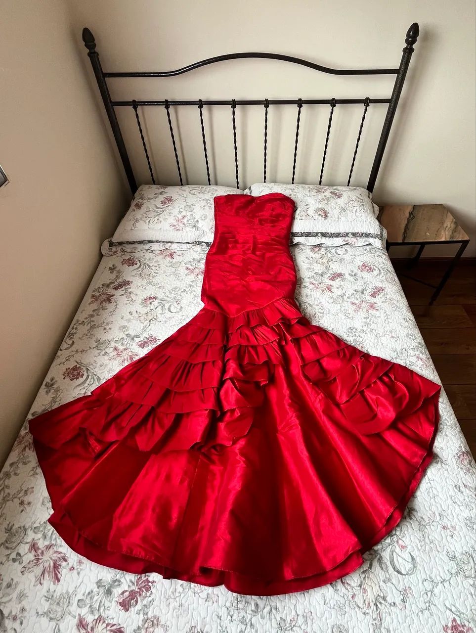 Vestido vermelho de festa - Foto 4
