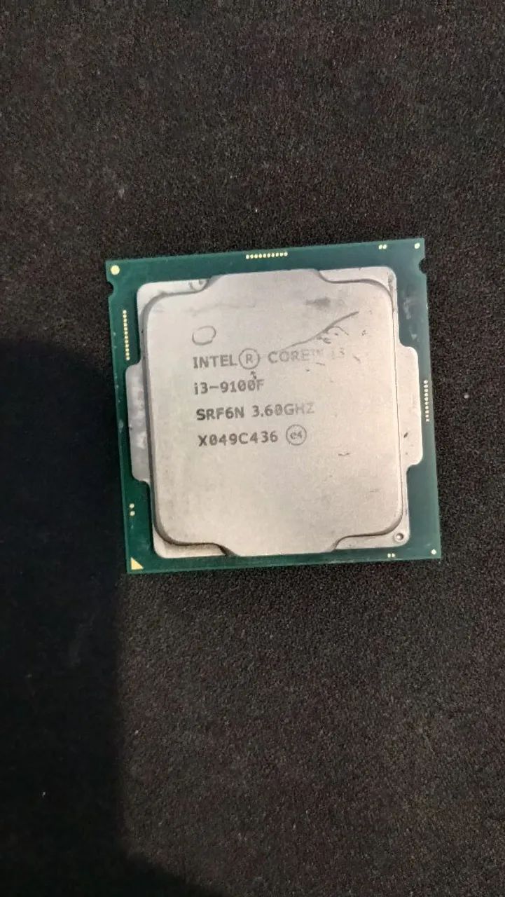 Processador Core I3-9100F 9ª Geração