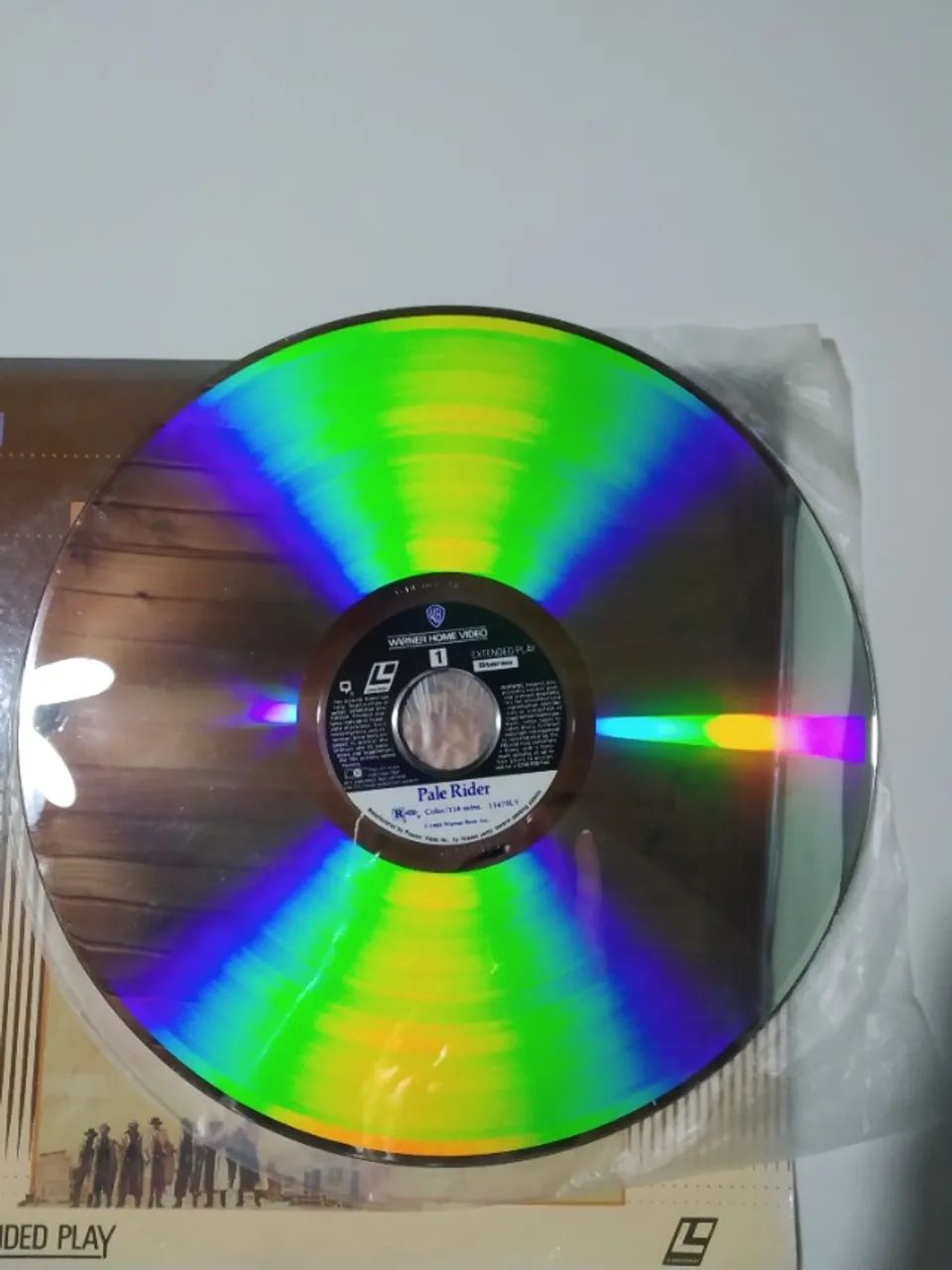 Laser disc Clint Eastwood Pale Rider - Foto 3