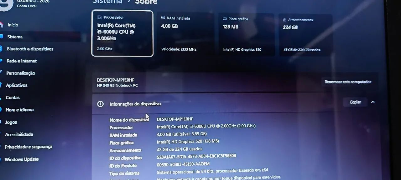 Notebook HP i3  - Foto 4