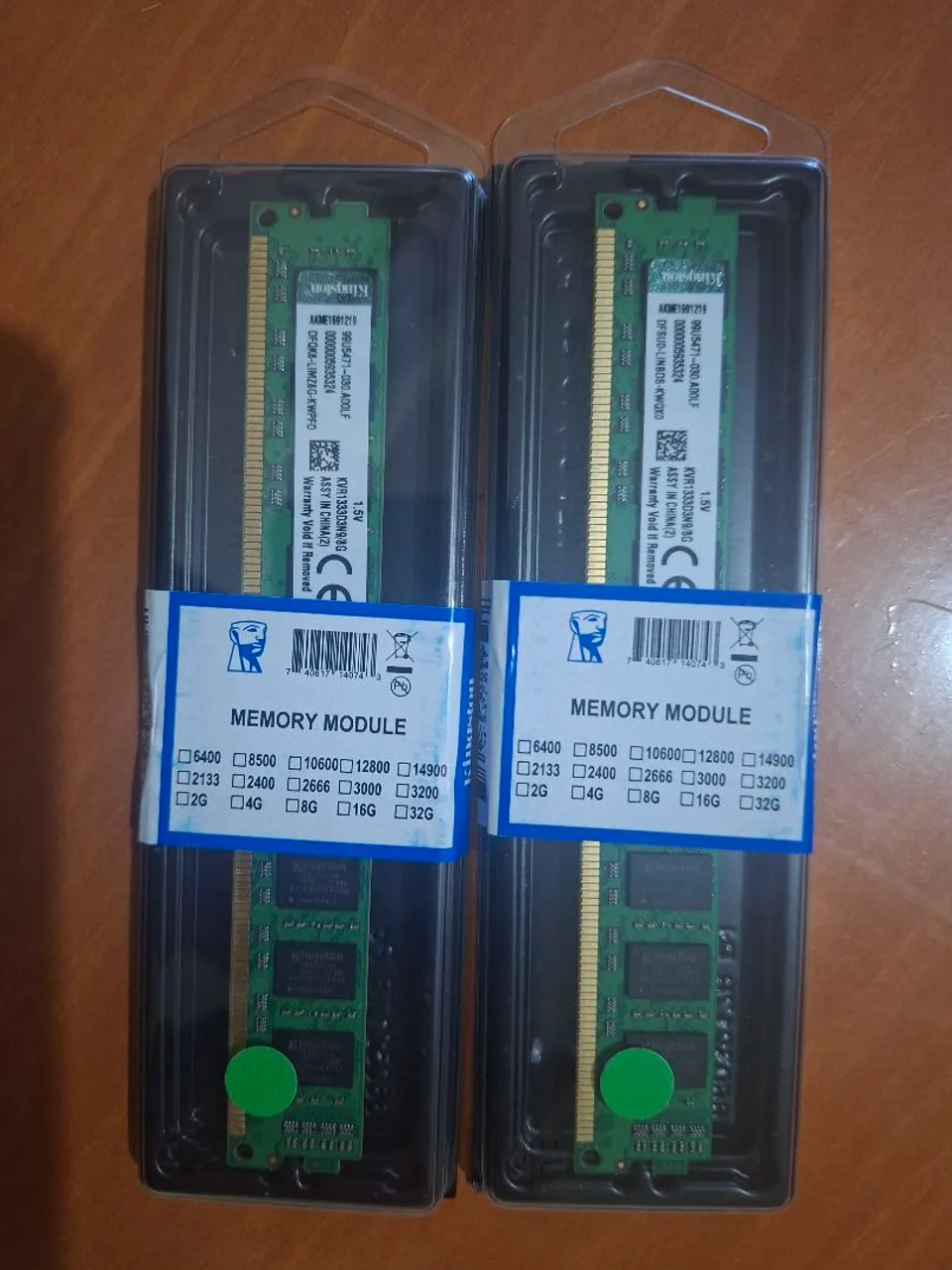 Memória DDR4 16GB 2400Mhz (2x8gb)Dual Channel Kingston Fury